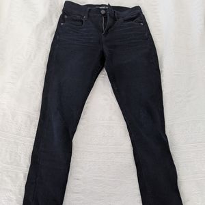 Express Dark Blue Skinny Jeans